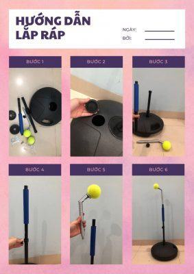 DỤNG CỤ  CÂY TẬP ĐÁNH TENNIS