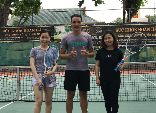 khóa học tennis căn bản TPHCM